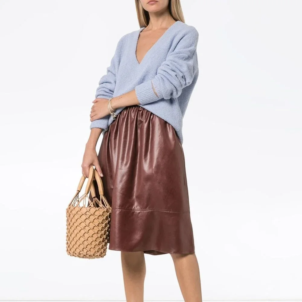 Tibi liquid drape pull on skirt, size M - Picture 1 of 7